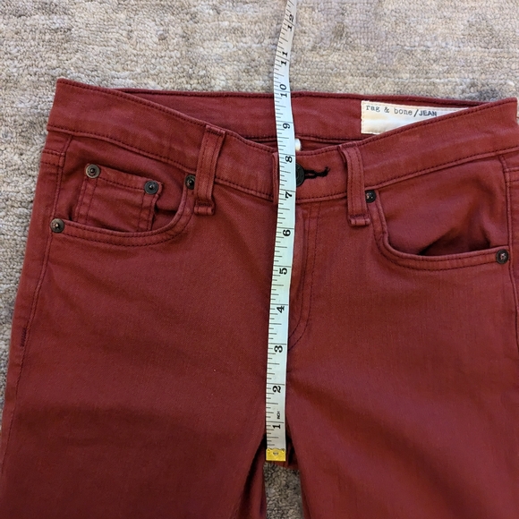Rag & Bone Skinny Jeans Color Clay - Picture 5 of 11